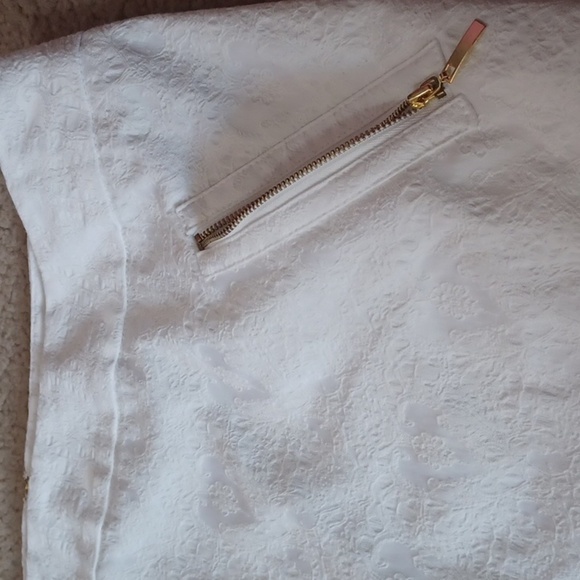 Worthington Textured White Skirt - Picture 8 of 10